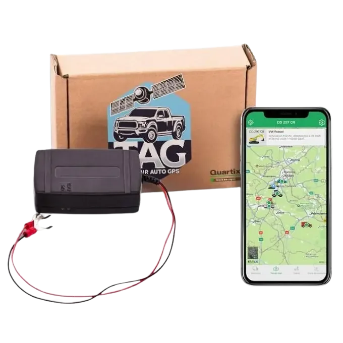 Pack balise installation autonome Traceur Auto GPS